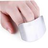 FRCOLOR 5pcs Stainless Steel Finger Hand Cutting Protection Kitchen Tool for Home Use Thumb Cover view 4