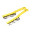 Csnbfiop Stainless Steel Brush Set Long Handled Scratch Brushes Multipurpose For Cleaner Welds And Removing Rust view 3