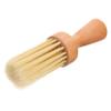 FRCOLOR Beard Bowl Brush for Men Wood Handle Bristles Beard Grooming Brush for Shaving Routine and view 1