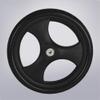 12"/16" Wheelchair Replacement Rear Wheel, Manual Wheelchair Rear Wheels Assembly, Solid Non-Inflatable Tires Wheelchair Accessories, Bearing 12mm(1/2")(16inch) view 2