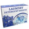 Pineeseatile Laundry Sheets Detergent Laundry Sheets, 120PCS/Box Eco-Friendly Water Soluble Laundry Sheets Detergent, Fresh Linen Scents Liquidless Laundry Detergent for Dorm Travel Camping view 1