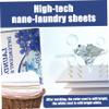 Pineeseatile Laundry Sheets Detergent Laundry Sheets, 120PCS/Box Eco-Friendly Water Soluble Laundry Sheets Detergent, Fresh Linen Scents Liquidless Laundry Detergent for Dorm Travel Camping view 3