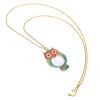 10x Magnifier Necklace Cute Owl Pattern Necklace Hanging Magnifier Reading Magnifier Pendant Necklace Magnifier for Reading, Enhance Vision view 1
