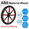 Wheelchair Rear Wheels Replacement Set of 20 Inch 22 Inch 24 Inch Chair Wheels Set of 2, Integrally Formed Rear Wheels for All Types of Wheelchairs *13/8)(24in(60cm)*13/8) view 3