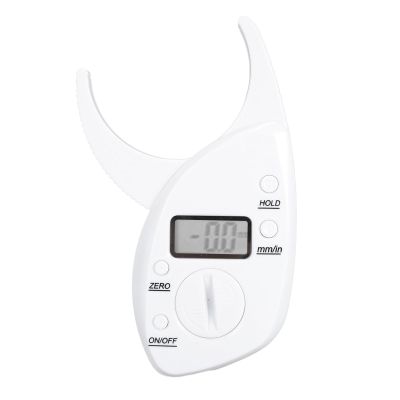 Body Fat Caliper,Professional Accurate High Sensitivity Digital LCD Portable Skin Fat Caliper Tester for Women Men