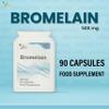 Ved Bromelain Capsul High Strength 3000 GDU, g 500mg per Capsule, Naturally Derived from Pineapple, Vegan Capsule, 90 Capsule (3 Months Supply) view 2