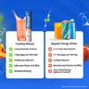 Fast&Up Reload Megapack  160 Effervescent Tablets  Peach Ice Tea  Instant Electrolytes for Rapid Hydration & Energy - Added Vitamin C & B12 for Performance, Wellbeing, Travel & Recovery  Vegan view 4