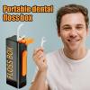 Denta_l Floss Portable Case with Mirrors, Portable Travel Floss Picks Dispenser with 10 Floss Picks, Best Tool for Cleaning Teeth and Oral Care view 4