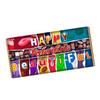 Happy Valentine Beautiful Chocolate Bar Wrapper Novelty Gift Present For Wife Husband Lover Partner On Valentines Birthday Xmas CH-9754 (with chocolate bar (100g)) view 1