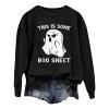 halloween shirts for women novelty print holiday funny graphic sweatshirt funny tees pumpkin autumn pumpkin leopard stripe t-shirts halloween top costumes for women autumn womens view 1