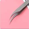 2 Pack Ultra-Fine High Precision Stainless Steel Tweezers Thick Tip Curved Head Flat Head Tweezers Straight Tweezers Electronic Repair Clips (silvery,ST-14(120mm)) view 3