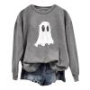 WILLBEST womens sweatshirts novelty print vintage print shirts blouses skeletons pumpkin autumn tshirts dressy casual halloween pumpkin face halloween shirt costumes view 1
