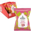 Bonds of London Pear Drops Bags, Retro Boiled Gift Sweets, Vegetarian Friendly, 130 g (Pack of 12) view 1