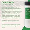 Citric Acid Food Grade 750g Jar. Pure Anhydrous Citric Acid Powder for Meat & Drink Preservation & Flavour Enhancer. 100% Pure Fine Crystals. GMO-Free, Premium Quality, Vegan, Gluten-Free. view 4