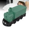 LED Essential Oil Diffuser Cool Mist Humidifier Large Water Tank Retro Versatile 7 Color Lights Train Shape for Home Office Room (Green) view 2