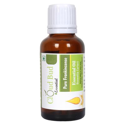 Cloud Bud Pure Frankincense Essential Oil 15ml 0.507oz Boswellia Carterii 100% Pure and Natural Steam Distilled