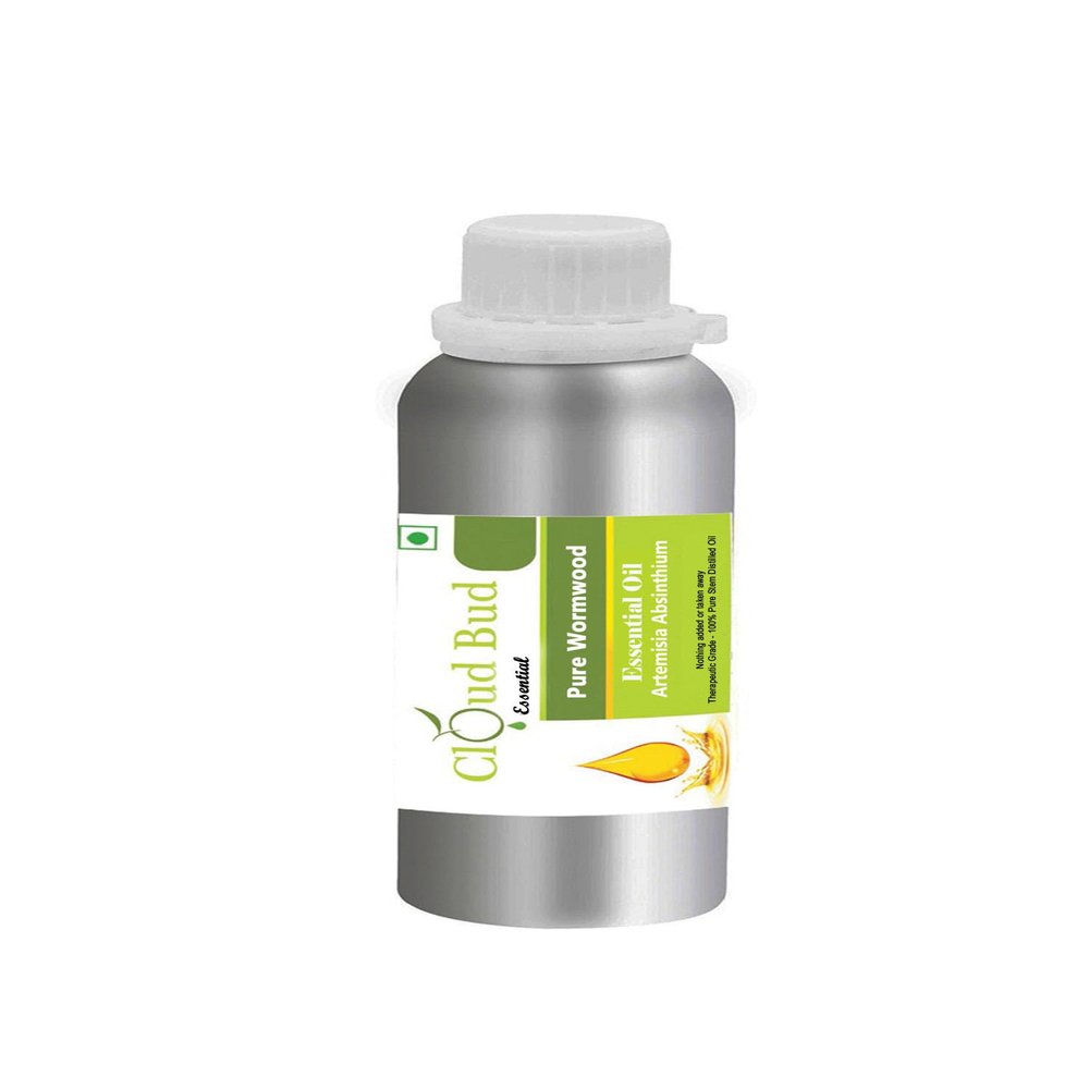 Cloud Bud Pure Wormwood Essential Oil 1250ml 42oz Artemisia Absinthium 100% Pure and Natural Steam Distilled