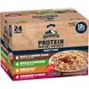 Quaker Instant Oatmeal, Protein 4 Flavor Variety Pack, 7g+ Protein, Individual Packets, 24 Count view 1