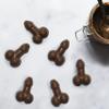 Edible Willy Shaped Chocolate - 60g | 6 Special Willies Carved White & Milk Chocolates | Unusual, Funny Valentine's Present for Boyfriend, Girlfriend & Husband | Novelty Gift for Vegetarians view 3