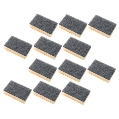 minkissy 24pcs Double-Sided Sponge for Cleaning Dishes and Windows with High Water Absorption, Sturdy Kitchen Scouring Sponges Suitable for Household Cleaning Tasks