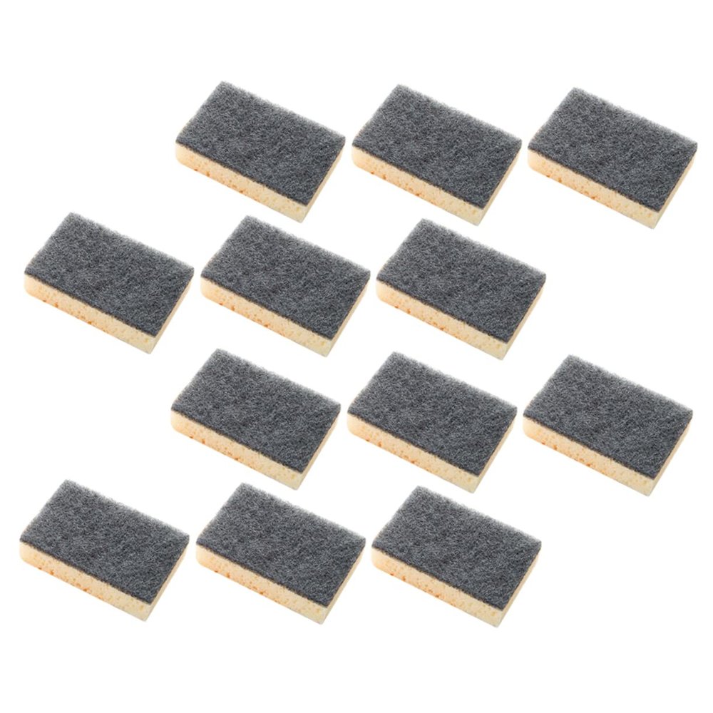 minkissy 24pcs Double-Sided Sponge for Cleaning Dishes and Windows with High Water Absorption, Sturdy Kitchen Scouring Sponges Suitable for Household Cleaning Tasks