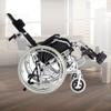 24x1 3/8 Rear Wheels for Manual Wheelchairs, 24 Inch Rubber Pneumatic Tires Replacement Wheel, Wheelchair Rear Wheels Accessories, with 1/2" Bearing (1 Set of 2) view 2