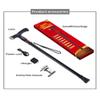 YQZQXWA Smart Cane, Adjustable Walking Stick with Lighting Alarm FM Radio Crutch Electronic for Elderly Telescopic for Stability Safety Non Skid Replaceable Rubber Tips innovate view 2