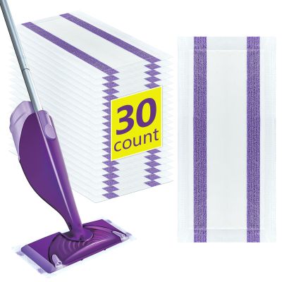 30 Pads Power Mop Refills for Flash PowermopFloor Wipes for Flash,Floor Cleaning Absorbing Lock Home Surface Pad Multi-Surface.