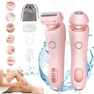 Glide Pro 3.0 Razor, Dusk Razor for Women, The Glide Pro 3.0, Dusk Glide Pro 3.0 Shaver, Wet & Dry for Leg Arm Underarm Pubic Area (Pink)