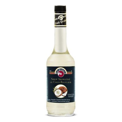 Fo Premium Syrup, Vegan-Friendly, Allergen-Free Natural Flavours and Colourings (1 Qty, Coconut)
