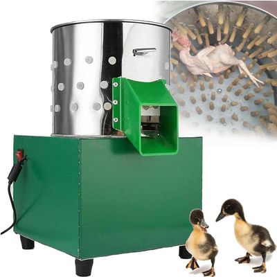 CHRISK Chicken Plucking Machine, Electric Chicken Plucker, Automatic Poultry Plucking Machine, Stainless Steel Plucker Machine for Chicken/Duck