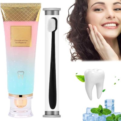 Natural Niacinamide Toothpaste, Intensive Whitening Toothpaste, Deep Cleaning, Fresh Breather, for Sensitive Teeth (1)