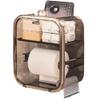 DFHS46JK Tissue Box Cover Toilet Tissue Box, Wall Mounted Toilet Paper Box, Toilet Paper Roll, Toilet Paper Storage Rack for Home Washroom In Living Room view 1