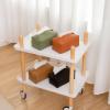 DFHS46JK Tissue Box Cover Home Tissue Boxes PU Leather Woven Tissue Box Paper Bag Modern Simple Living Room Waterproof Tissue Box Luxury In Living Room(B) view 2