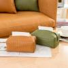 DFHS46JK Tissue Box Cover Home Tissue Boxes PU Leather Woven Tissue Box Paper Bag Modern Simple Living Room Waterproof Tissue Box Luxury In Living Room(B) view 4