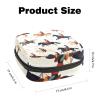 Period Kit Bag for Girls Women Ladies, Wild Cowboys Men Sanitary Napkin Disposal Bags, Large Capacity Zipper Menstrual Pad Pouch view 2