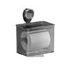 DFHS46JK Tissue Box Cover Toilet Tissue Box, Roll Paper Holder, Suction Cup Wall Mounted Toilet Paper Box, Tissue Paper Storage Rack In Living Room view 1
