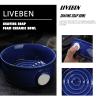 2 Colors Ceramic Shaving Lather Bowl Thread Bottom Wide Mouth Man Cream Mug view 2