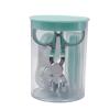 BBTISG Contacts Lens Wearing Aids, Portable Eyelid Opener Tweezer Set Eyelid Opener Lens Removal Tool Contact Lens Wearers for Outdoor, Beginners, New Users Holdes (Green) view 1