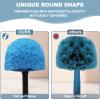 2 Pack Robust Cobweb Duster Head Brush  Superior Twist-On Web Cleaning Tool  Spider Web Remover Brush Compatible with Standard 3/4 Inch Threaded Poles for Outdoor & Indoor Use  Head Only (Blue) view 3