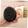 Healeved 4pcs Men Beard Grooming Brush Handle Beard Styling Grooming Tool for Application and Mustache Care view 3
