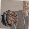 Healeved 4pcs Men Beard Grooming Brush Handle Beard Styling Grooming Tool for Application and Mustache Care view 4