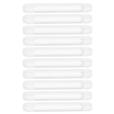 10 Pack Soft Silicone Eyeglass Ear Hooks | -Slip Temple Tip Holder for Active | Sports Eyeglasses Hook | Reading Glasses Retainer | Eyewear Accesso - as described, Transparent