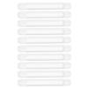 10 Pack Soft Silicone Eyeglass Ear Hooks | -Slip Temple Tip Holder for Active | Sports Eyeglasses Hook | Reading Glasses Retainer | Eyewear Accesso - as described, Transparent view 1