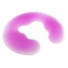 Green Silicone Gel Crib Cushion Pillow for Massage Bed - Super Soft Non- Material - Comfortable Beauty Rest for Spa and Beauty Beds - 11x9.8 inch Cushion for - Purple view 1