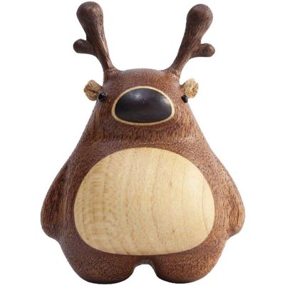 Wood Essential Oil Diffuser Cute Decor Car Air Freshener Deer Diffuser Car Diffusers Wood Oil Wood Diffuser with Aromatherapy Car Diffuser Clip for Car Office Bedroom