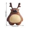 Wood Essential Oil Diffuser Cute Decor Car Air Freshener Deer Diffuser Car Diffusers Wood Oil Wood Diffuser with Aromatherapy Car Diffuser Clip for Car Office Bedroom view 4