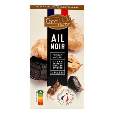 French Black Garlic 2 Bulbs 120g