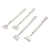 12 Pcs Telescopic Scratcher Practical Back Scratcher Body Scratcher Scratching Tool Portable Scratcher Portable Back Scratcher Metal Shoes Lifter Massage Scraper Stainless Steel (Silver 50X3CM) view 1