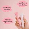 Liorabeauty Glide & Go Facial Hair Removal Kit - Soothing Depilatory Cream for Face, Upper Lip and Chin (2) view 3